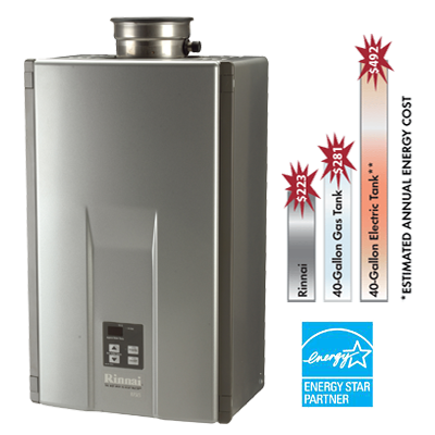 Tankless Water Heater Repair & Water Heating Installation
