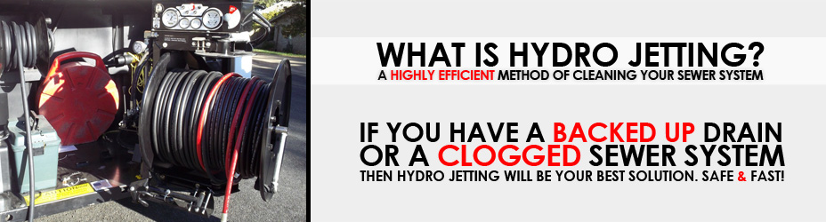 Sewer & Drain Hydrojetting Cleaning Clogged Toilet Cleaner Unclog Block Rooter